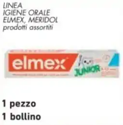 Conad Linea igiene orale elmex, meridol offerta
