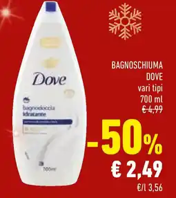 Conad Bagnoschiuma DOVE offerta