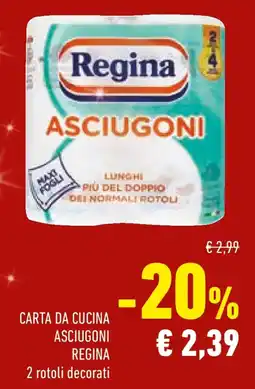 Conad Carta da cucina asciugoni REGINA offerta