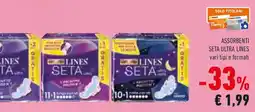 Conad Assorbenti seta ultra LINES offerta