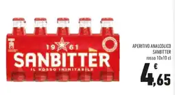 Conad Aperitivo analcolico SANBITTER offerta