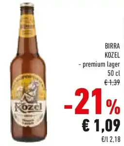 Conad Birra KOZEL offerta