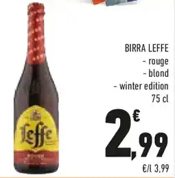 Conad Birra LEFFE offerta