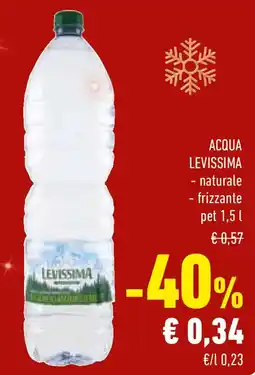 Conad Acqua LEVISSIMA offerta