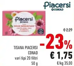 Conad Tisana piacersi CONAD offerta