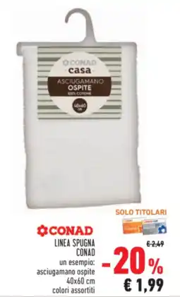 Conad Linea spugna CONAD offerta
