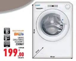 Conad LAVATRICE CARICA FRONTALE OZS292DW4-S ZEROWATT offerta