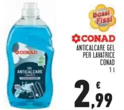 Conad anticalcare gel per lavatrice CONAD offerta