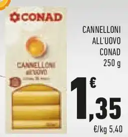 Conad Cannelloni all'uovo CONAD offerta