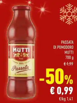 Conad Passata di pomodoro MUTTI offerta