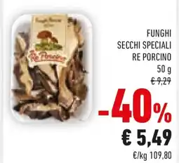 Conad Funghi secchi speciali RE PORCINO offerta