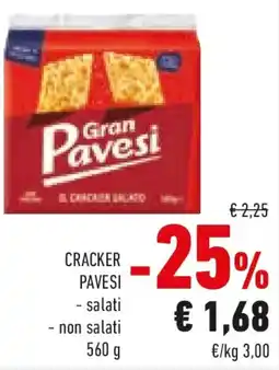 Conad Cracker PAVESI offerta