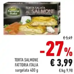 Conad Torta salmone FATTORIA ITALIA offerta