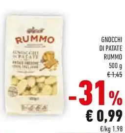 Conad Gnocchi di patate RUMMO offerta