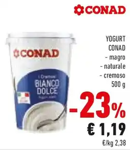 Conad Yogurt CONAD offerta