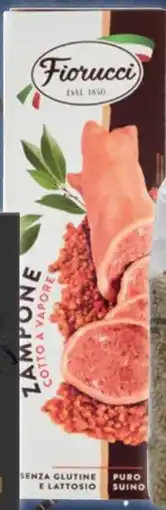 Spazio Conad Zampone fiorucci cotto a vapore offerta