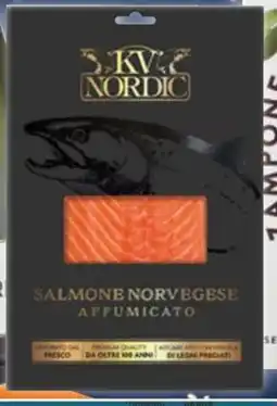 Spazio Conad Salmone norvegese affumicato KV NORDIC offerta