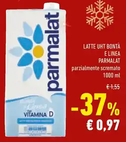 Conad Latte uht bontà e linea PARMALAT offerta