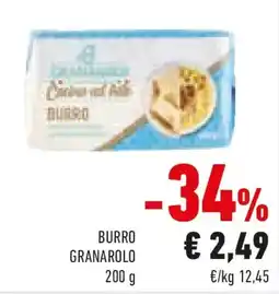 Conad Burro GRANAROLO offerta
