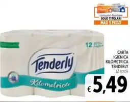 Spazio Conad Carta igienica kilometrica TENDERLY offerta