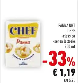 Conad Panna uht CHEF offerta