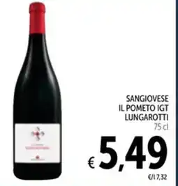 Spazio Conad Sangiovese il pometo igt lungarotti offerta