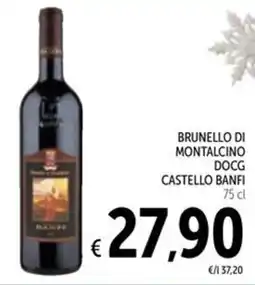 Spazio Conad Brunello di montalcino docg castello banfi offerta