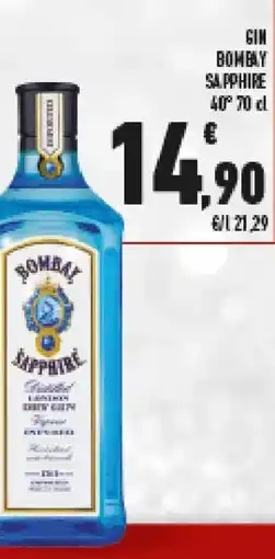 Conad Gin BOMBAY SAPPHIRE offerta