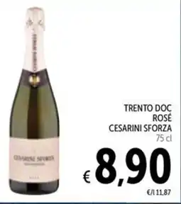 Spazio Conad Trento doc rosé cesarini sforza offerta