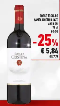 Conad Rosso toscano santa cristina i.g.t. ANT MORI offerta
