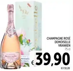 Spazio Conad Champagne rosé demoiselle vranken offerta