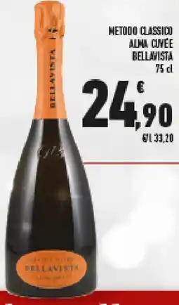 Conad Metodo classic alma cuvée BELLAVISTA offerta