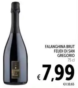Spazio Conad Falanghina brut feudi di san gregorio offerta