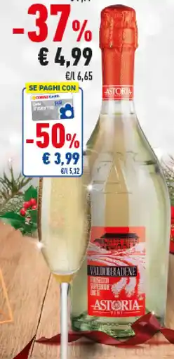 Conad Prosecco superiore d.o.c.g. valdobbia dene ASTORIA offerta