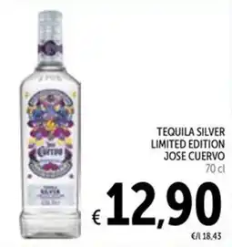 Spazio Conad Tequila silver limited edition JOSE CUERVO offerta