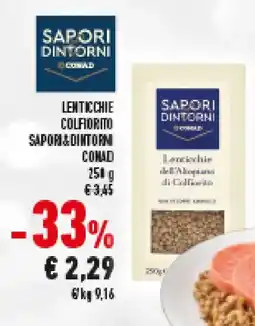 Conad Lenticchie colfiorito SAPORI DINTORNI CONAD offerta