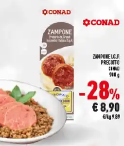 Conad Zampone lg.r precotto CONAD offerta
