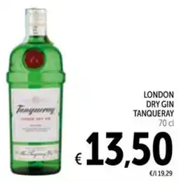 Spazio Conad London dry gin TANQUERAY offerta