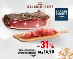 Conad Speck alto adige i.g.p. SAPORI DINTORNI CONAD offerta