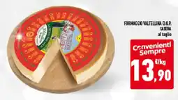 Conad Formaggio valtellina d.o.p. CASERA offerta