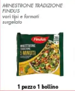 Conad Superstore Minestrone tradizione FINDUS offerta