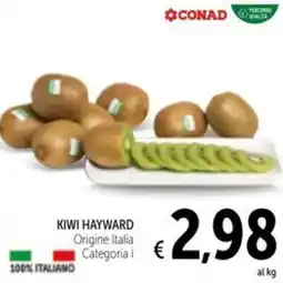 Spazio Conad Kiwi hayward origine italia offerta