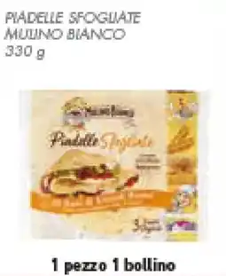 Conad Superstore Piadelle sfoguate MULINO BIANCO offerta