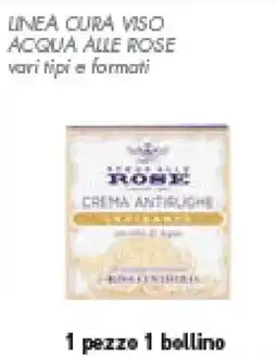 Conad Superstore Linea cura viso ACQUA ALLE ROSE offerta