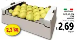 Spazio Conad Mele golden lena marlene offerta