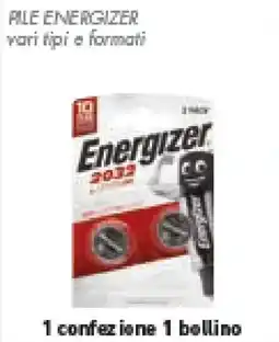 Conad Superstore Alle ENERGIZER offerta