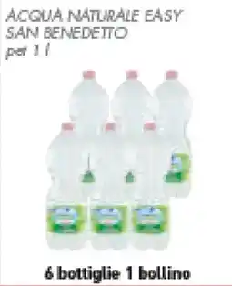 Conad Superstore Acqua naturale easy SAN BENEDETTO offerta