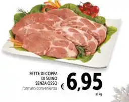 Spazio Conad Fette di coppa di suino senza osso offerta