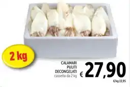 Spazio Conad Calamari puliti decongelati offerta