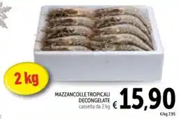 Spazio Conad Mazzancolle tropicali decongelate offerta